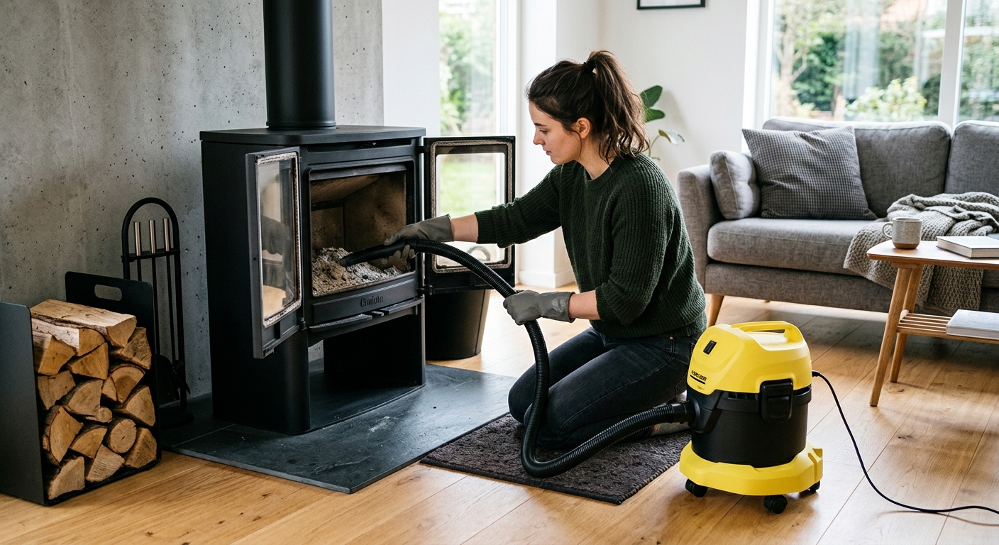 Ramonage insert et po&ecirc;le &agrave; bois