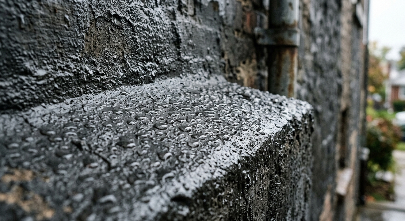 Traitement hydrofuge fa&ccedil;ade