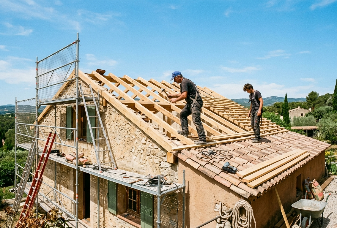 R&eacute;fection de toiture